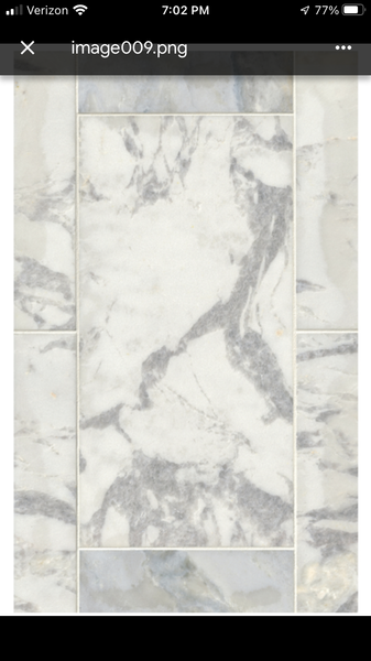 África tempesta polished marble floor and wall tile