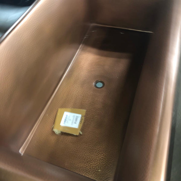 66" Burnett Copper Freestanding Tub