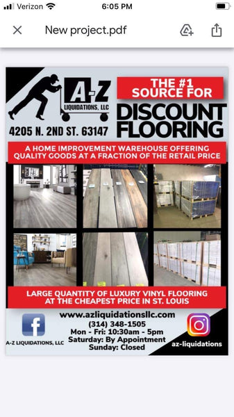 Discount luxury vinyl flooring