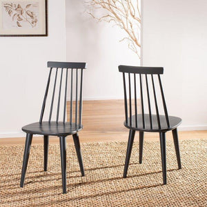 Teo Solid Wood Dining Chair Set of 2