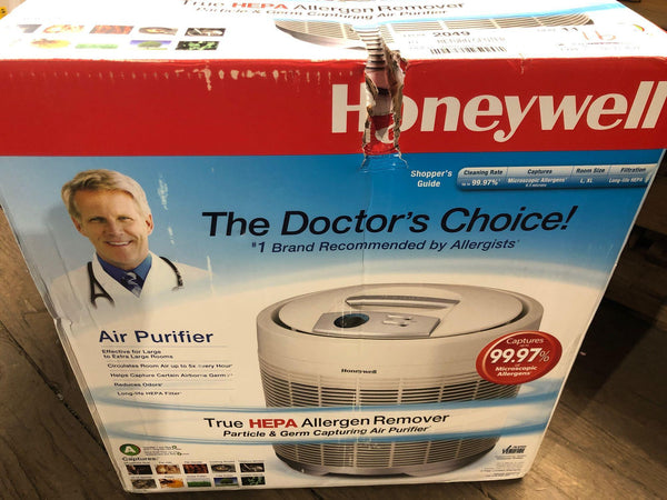 Honeywell True HEPA Air Purifier/Odor Reducer, 50250-S, White