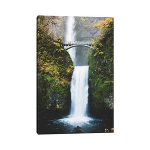 Waterfall II, Portland, Oregon by lovelylittlehomeco - Textual Art Print